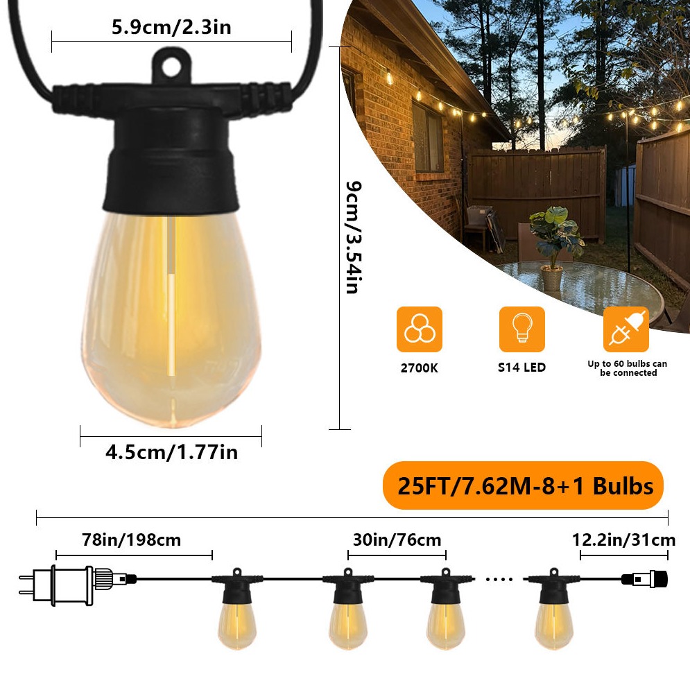 LED Bulbs S14